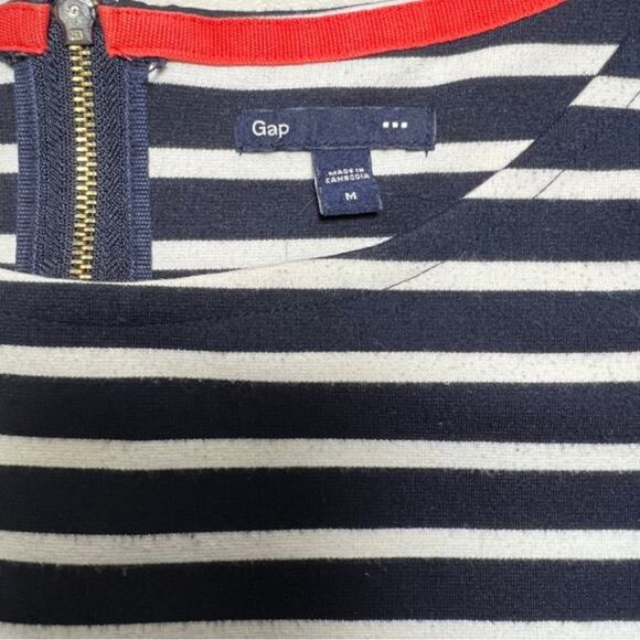 Gap Long Sleeve Striped Dress, M - Picture 4 of 6